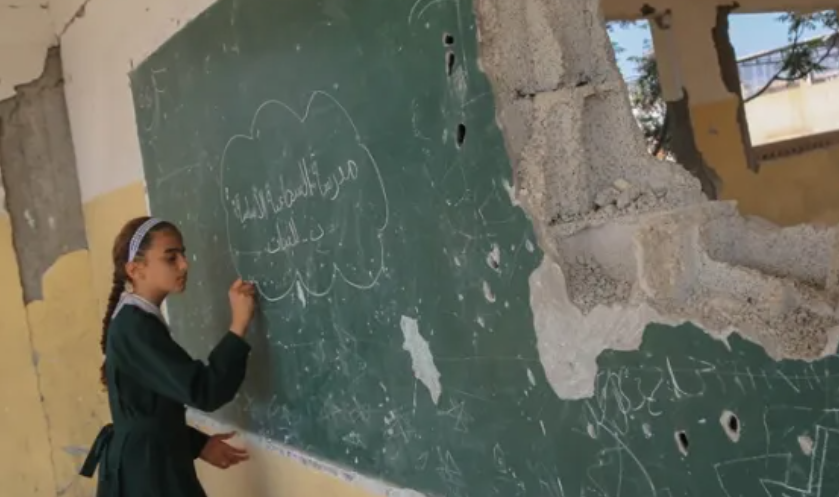 650 Ribu Anak Gaza Kehilangan Pendidikan untuk Tahun Ketiga di Tengah Kehancuran